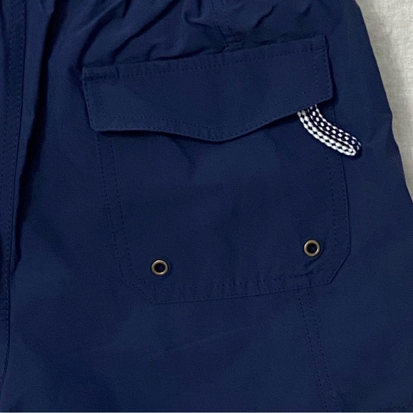J Crew Woman’s Navy Blue Elastic Waist Pull On Shorts Swim Beach Activewear XS - Picture 9 of 10